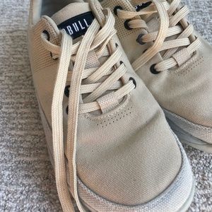 Nobull Canvas, Womens 8.5, cream / tan